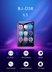 64GB <span class=keywords><strong>Mini</strong></span> Xách Tay Không Dây <span class=keywords><strong>MP3</strong></span> Video Âm Nhạc Máy Nghe Nhạc 2.4 Inch Màn Hình Cảm Ứng Được Xây Dựng-Trong Loa FM Đài Phát Thanh Ghi Âm Flac WAV - Product Image 6