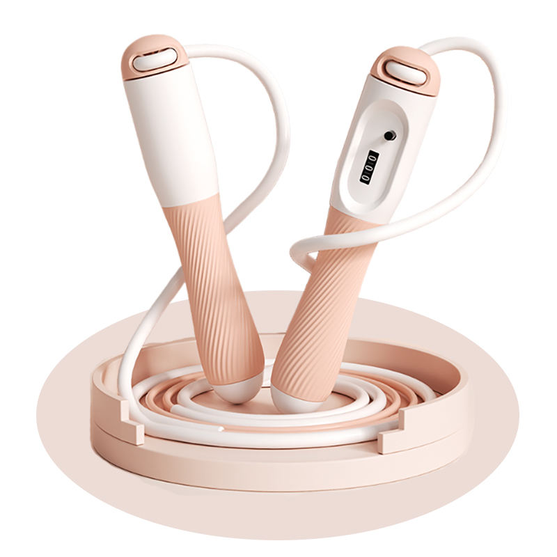 Children's jump rope splicing pink