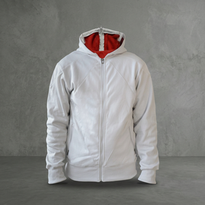 Sudadera con Capucha para Hombre, de Alta Calidad, Ecológica, Transpirable, de Secado Rápido, Antiarrugas, para Invierno, con Cierre de Cremallera, de Forro Polar de Poliéster/Algodón - Product Image 2
