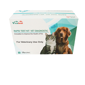 Kit de <span class=keywords><strong>test</strong></span> rapide CPV Ag parvovirus pour chiens canins Pet Care Bandelettes de <span class=keywords><strong>test</strong></span> vétérinaire - Product Image 1