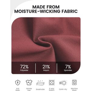 FOXA Medical Scrub Pants Women Jogger Drawstring Mid Rise Cargo Pants Hospital Uniforms Cotton Blends Knitted - Product Image 4