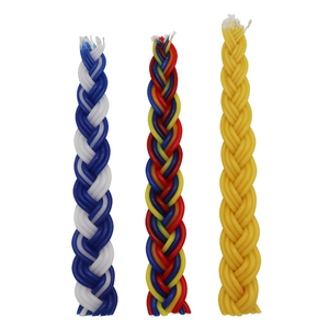 Fancy Handmade Beeswax Havdalah <strong>Candle</strong> Braided Natural <strong>Bee</strong> <strong>Wax</strong> <strong>Candles</strong> for Jewish Religious Blessing - Product Image 1