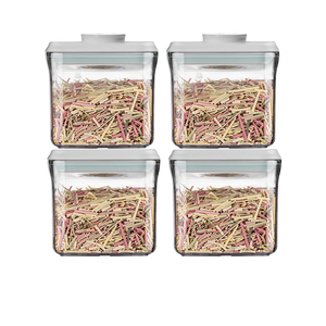 Contenitore per Alimenti in Plastica Sigillato, Senza Fenoli, Facile da Aprire, per Cucina, Snack, Pasta e Alimenti Secchi, con Coperchio - Product Image 4