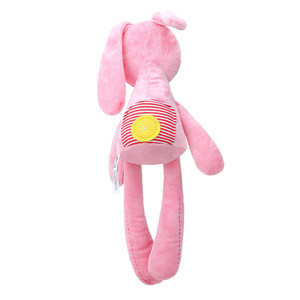 Poupée <span class=keywords><strong>en</strong></span> peluche crocheté à la <span class=keywords><strong>main</strong></span>, lapin, Animal <span class=keywords><strong>en</strong></span> peluche, jouet bébé pour apaiser, collection - Product Image 4