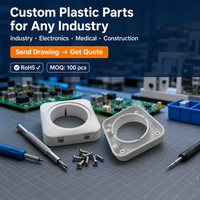 Boîtiers et composants en plastique personnalisés OEM pour applications industrielles et de construction par procédé de moulage par injection