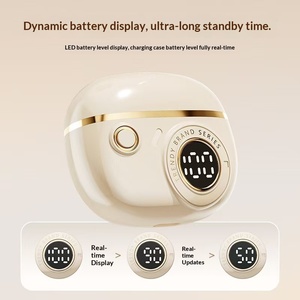 Écouteurs sans fil Bluetooth intra-auriculaires, son HiFi, musique sportive, réduction du bruit, longue durée de vie de la batterie, casque élégant pour la diffusion en direct - Product Image 4