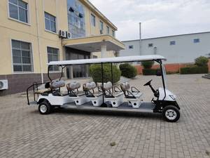 RENQI 2025 Voiturettes de golf électriques 12 places à bas <span class=keywords><strong>prix</strong></span> Buggy à vendre Voitures de golf chinoises Usa Street - Product Image 4