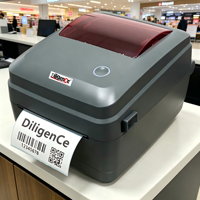 Printer Thermal POS Murah DiligenCe Android USB LAN BT/WiFi Interface A6 untuk Label Pengiriman Waybill Barcode 4X6 110mm Stok Tersedia