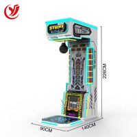Poinçonneuse d'arcade de boxe en métal à pièces à vendre