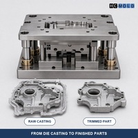 Outil de moulage rapide en alliage d'aluminium pour la fabrication de prototypes de moulage sur mesure jusqu'à la production en série