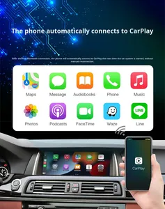 Apple CarPlay Không Dây Cho BM W CCC 1 2 3 4 5 6 7 Series E60 E61 E81 E82 E84 E87 E90 E91 E92 E93 Hộp Gương Cho Iphone Ô Tô <span class=keywords><strong>Android</strong></span> - Product Image 3