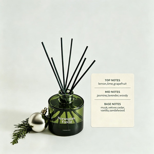 Difusor de Aroma de Lengüeta de Paja Noruega con MOQ Bajo, Logotipo Personalizado, Venta al por Mayor, Fragancia Ecológica de Lujo para el Hogar, Dormitorio <span class=keywords><strong>y</strong></span> Hotel - Product Image 2