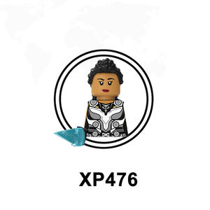 KT1062 الأبطال الخارقين ثور 4 الحب والرعد القوي ثور غور زيوس كورج فالكيري شجرة رجل البلاستيك كتل بناء الأطفال هدية اللعب - Product Image 3