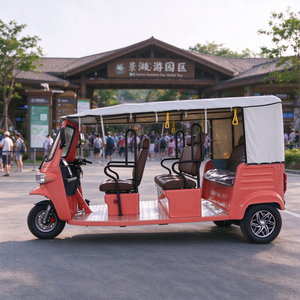 Triciclo Elettrico EEC COC 5+ Posti 72V250Ah 7.5kW 160-180km per Turismo nel Sud-Est Asiatico - Product Image 6