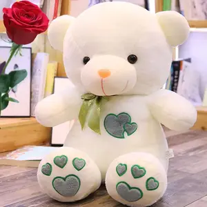 Fabrika düşük fiyat ve moq teddy bear maskot kostüm 45CM tbm sevgililer günü büyük teddy bear dev buket kız arkadaşı için