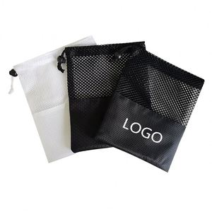 Pochette à cordon en nylon bleu miniature personnalisée, petite et pratique pour l'emballage de cadeaux ou la promotion, usage industriel - Product Image 1