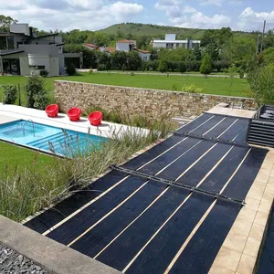 EPDM Pipe Material floating solar pool heater with high effciency solar panels