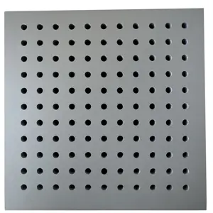 Hanlan A1 Niveau B1 Isolation acoustique ignifugée Isolation acoustique Verre perforé magnésium Panneau acoustique pour mur et plafond