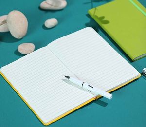 Personalized <b>Plain</b> <b>A5</b> Custom Printing Leather Hardcover Thermal Binding Thread Sewing 80gsm 100 Sheets Digital Printing <b>Notebook</b> - Product Image 4