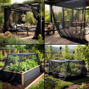 <span class=keywords><strong>Moustiquaire</strong></span> pliable DIY d'<span class=keywords><strong>extérieur</strong></span> transfrontalière, modèle INY, style minimaliste moderne, pour jardin, cour, <span class=keywords><strong>terrasse</strong></span>, potager et fleurs - Product Image 5
