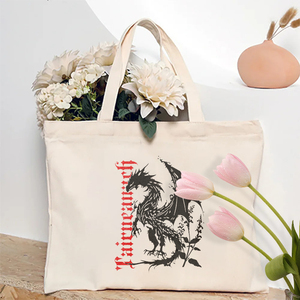 Bolso de Lona con Patrón de Tairneanach Empyrean, Bolsa de Hombro Personalizada para Viaje, Bolsa de Compras Reutilizable para Mujer, 1 Unidad - Product Image 1