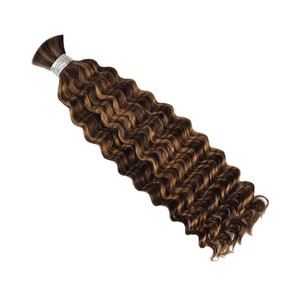 Venta al por mayor de cabello humano vietnamita P4/30 sin trama, onda profunda, rizado italiano, cabello suelto para <span class=keywords><strong>trenzas</strong></span>, proveedor de cabello. - Product Image 1