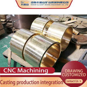 อะไหล่เครื่องบดแร่ ชิ้นส่วนทองเหลือง บรอนซ์  งานหล่อแบบแรงเหวี่ยง  แบบไม่ได้มาตรฐาน  ผลิตตามสั่ง - Product Image 2