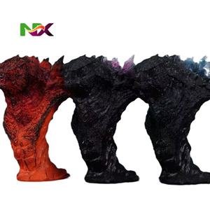 Statue de buste de Godzilla en trois formes, demi-corps, figurine de monstre de film, modèle de collection - Product Image 5