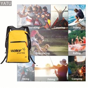 Tas Ransel Petualangan Profesional Kapasitas Besar Tahan Air untuk Mendaki, Berkemah, Hiking, Tas Kering Anti Air untuk Aktivitas Luar Ruangan - Product Image 4