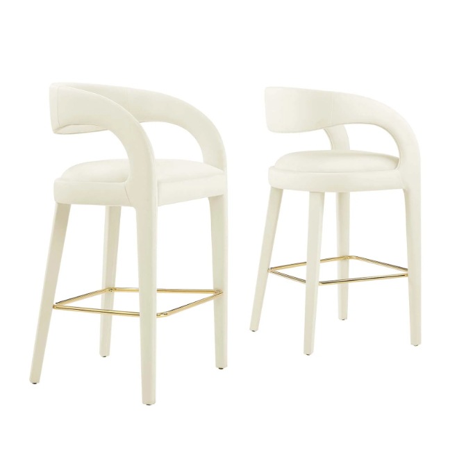 tissu de velours blanc ivoire