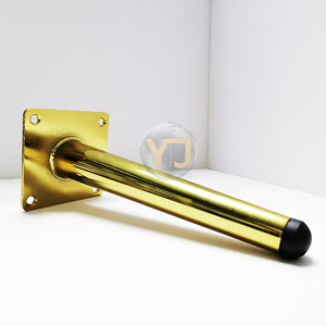 YIJUN Metal Furniture Legs Gold Plated Heavy Duty Modern Minimalist Cabinet Bed TV Stand Legs Model 966 - Product Image 2