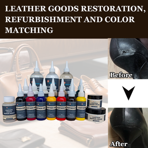 Набор для ремонта кожи, включая средства для очистки, ремонта, окрашивания и других средств по уходу, а также набор для окрашивания кожи - Product Image 3