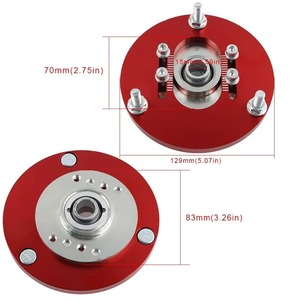 Kit de bras de suspension réglables Auso-Racing pour BMW Série 3 E46, pièces de suspension en alliage d'aluminium - Product Image 2