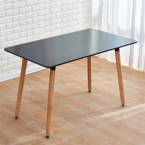 Vente <span class=keywords><strong>en</strong></span> gros de Mesas Y Sillas, salle à manger, restaurant, 4 6 chaises modernes <span class=keywords><strong>en</strong></span> <span class=keywords><strong>bois</strong></span> noir, ensemble de table <span class=keywords><strong>bois</strong></span>é pour le dîner et la <span class=keywords><strong>cuisine</strong></span> - Product Image 3