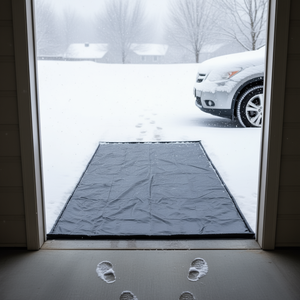 Tapis de Contention de la Neige 7'9''x16'' en Polypropylène Résistant à l'Eau, Accessoire de Revêtement de Sol - Product Image 2