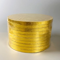 Plateaux ronds en carton ondulé de qualité alimentaire Sunshine Custom pour gâteaux, 10 et 12 pouces, personnalisables