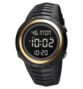 Reloj Digital <span class=keywords><strong>Skmei</strong></span> 1632 de Alta Calidad, Relojes Deportivos LED con Correa de PU, Resistente al Agua hasta 50 Metros, el Mejor Reloj de Pulsera - Product Image 1