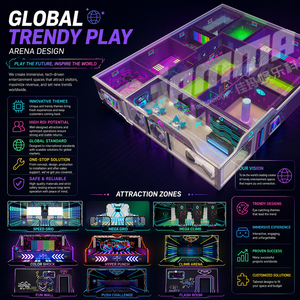 Jeu de sol interactif LED « Le sol est du lave », jeu de grille interactive au sol pour adolescents - Product Image 2