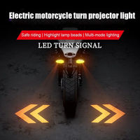 Lampu Sein Motor Mode Proyeksi Warna Lampu Indikator Kedip Berurutan Lampu Running