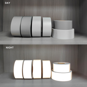 Vải phản quang ánh sáng cao cho quần áo T/C vải phản quang bạc - Product Image 5