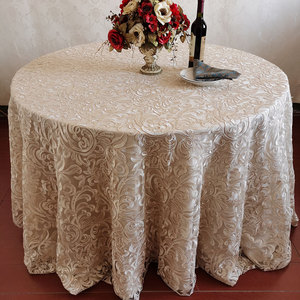 AFFINITY Custom Made Home Textile Dentelle <span class=keywords><strong>Nappe</strong></span> Mode Broderie Tulle Dentelle Tissu pour Dentelle Robe Européenne - Product Image 6