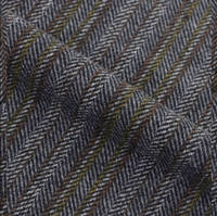 Tissu en tweed imitation laine mélangée 350 GSM 30% laine 70% polyester, motif chevrons, pour vêtements d'extérieur, vente en gros