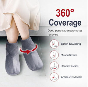 รองเท้าอุ่นเท้าสำหรับผู้หญิง & ผู้ชาย, รองเท้าแตะบำบัดด้วยสมุนไพรธรรมชาติสำหรับ<span class=keywords><strong>เท้า</strong></span>/<span class=keywords><strong>ข้อ</strong></span><span class=keywords><strong>เท้า</strong></span>บรรเทาอาการ<span class=keywords><strong>ปวด</strong></span>และการไหลเวียน - Product Image 5