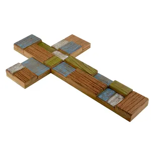 Manufacturers creative design christian wall wooden cross