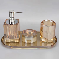 Ensemble de gel douche en cristal personnalisable Idée cadeau de mariage Décoration de salle de bain de luxe digne de Pinterest