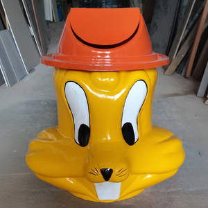 ถังขยะไฟเบอร์กลาสจากนักออกแบบรูปทรงนก2025คุณภาพระดับพรีเมี่ยม - Product Image 1