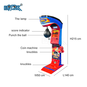 供应商娱乐投币式拳击机游乐园拳击打孔机 - Product Image 6
