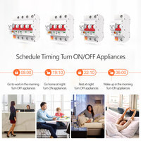 Chine Fabricant 3P Tuya Intelligent Circuit Disjoncteur WIFI MCB Commutateur PST-MCB-3P