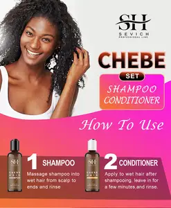 Chebe croissance shampooing Anti perte de cheveux shampooing et revitalisant produits de soins capillaires empêche l'amincissement des cheveux