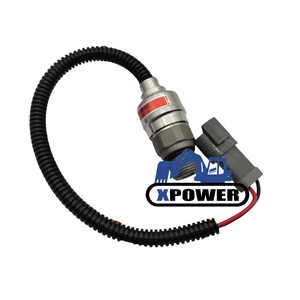 Nouveau capteur de pression XPower 221-8859 106-0178 1060178 2218859 pour modèles d'excavatrices sur chenilles E311B/E311C/E311D/E312B/E312BL Noir - Product Image 3